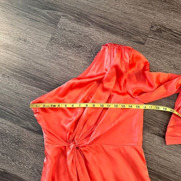 Cinq a Sept Stace One-Shoulder Silk Top - Picture 3 of 6